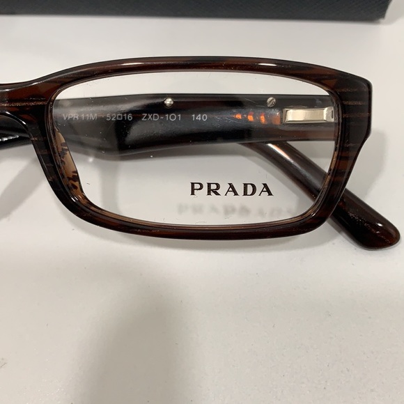 PRADA VPR 01M ZXD-1O1 eyeglasses - Picture 4 of 16